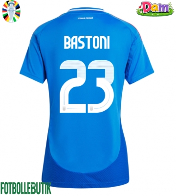 Italien Alessandro Bastoni #23 Hemmatröja Kvinnor EM 2024 Kortärmad